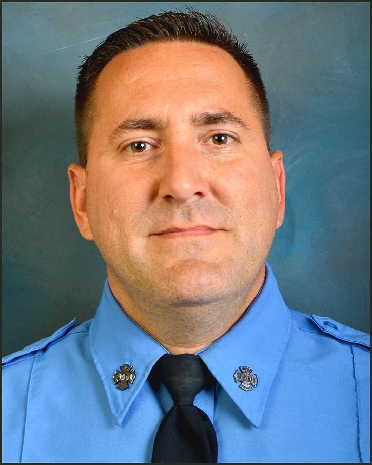 Firefighter William Tolley, who died in the line of duty on April 20, 2017<br>